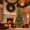 XINZI Weihnachtsgirlande 15m, Tannengirlande mit roten Produktbild-Vorschau 12