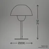 Nachttischlampe mit Kabelschalter, E14, max. 25W, Produktbild-Vorschau 8