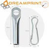 Dreamprint 10x Seilendverschluss Simplexhaken verzinkt 6 mm Produktbild-Vorschau 2