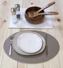 FREEFORM DUO - Platzset oval, Taupe/Weiß Produktbild-Vorschau 5