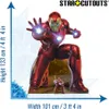 Avengers Pappaufsteller (Stand Up) - Marvel Legends Iron Produktbild-Vorschau 3