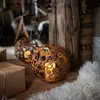 Décoration boule métallique – anneaux D23cm, structure Voir les images du produit 13
