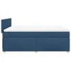 Boxspringbett mit Matratze Blau 160x200 cm Stoff Produktbild-Vorschau 7