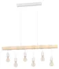 EGLO Townshend, flexibel, wit, hout, staal, hout, Productafbeelding-voorbeeld 2