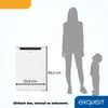 Exquisit Gefrierschrank GS81-040D weiss | Standgerät | 87 l Produktbild-Vorschau 7