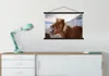 MuchoWow® Textilposter Pferd - Strand - Braun 90x60 cm mit Produktbild-Vorschau 2