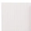 vidaXL Clôture de jardin double face 150×500 cm Blanc Voir les images du produit 5