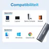 Qost - Aluminum M.2 SSD Behuizing - NVME / NGFF / SATA - Productafbeelding-voorbeeld 2