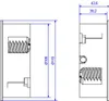 Bachmann TWIST 2S, 2 m, Chrom, 2 x gniazdo sieciowe, Podgląd zdjęcia produktu 33