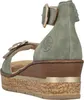 Rieker Damen Sandalette mit Fesselriemen und Keilabsatz Produktbild-Vorschau 8