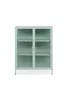Kommode Vitrine Milton | Mintgrün | 80 cm x 101,5 cm x 40 Produktbild-Vorschau 4