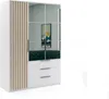 Szafa Sorento 150 cm craft złoty i biel - 150 x 61 x 215 cm Podgląd zdjęcia produktu 1
