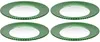 Villeroy & Boch 4er Set Platzteller Boston grün transparent Produktbild-Vorschau 2