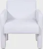 HOMLA Fotel PELLE Biały 68x69x75 cm Podgląd zdjęcia produktu 2