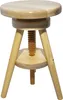 Hocker Massiv Schemel Stuhl Sitzmöbel Buche Drehhocker Produktbild-Vorschau 1