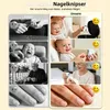 Elektrische Nagelpflege 2in1 Nagelschneider & Feilen Set, Produktbild-Vorschau 5