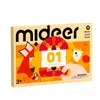 Mideer LEVEL UP 01 – Puzzle origami – Animaux 50 pièces Voir les images du produit 1