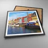 Gerahmtes Poster - Schwarzer Rahmen - Kopenhagen Nahavn Produktbild-Vorschau 3