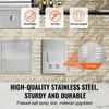 SucceBuy Drzwiczki dostępu do grilla, 356 x 508 mm, Podgląd zdjęcia produktu 3