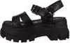 Buffalo ASPHA TS Sandal  Sandalen Plat - Zwart - Maat 39 Voir les images du produit 3