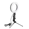 LED Handy Ringlicht Ø 16 cm mit Stativ und Handyhalter Produktbild-Vorschau 1