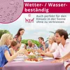 DecoHomeTextil Leinen Optik Tischdecke Lila Eckig 110 x 110 Produktbild-Vorschau 5