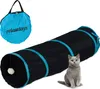 Relaxdays Tunnel pieghevole per gatti, tunnel con Anteprima dell’immagine prodotto 1