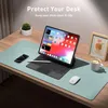 Aothia podkładka pod mysz ze skórypoliuretan wodoodporna Podgląd zdjęcia produktu 7