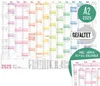 Wandkalender 2025 / A2 / Rainbow / mit Extra A3 + Produktbild-Vorschau 1