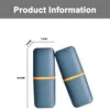 Reise-Zahnbürstenetui 2er-Pack, 20,5 X 7,5 X 5,5 Cm, Grün Produktbild-Vorschau 2