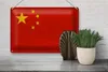 Blechschild Flagge China, 30 x 20 cm, Blechschilder Fahne Produktbild-Vorschau 5
