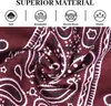 Sada 6 kusů dámských čelenek s paisley vzorem – elastické a Náhled obrázku produktu 4
