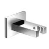 A chrome shower holder mounted on a white background. Produktbild-Vorschau