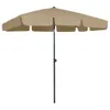 vidaXL Parasol plażowy taupe 200x125 cm Podgląd zdjęcia produktu 7