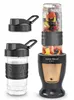 A product shot of a smoothie blender with accessories, set against a white background. Podgląd zdjęcia produktu