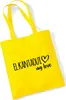 Huuraa Jutebeutel El Kantaoui my love 10 Liter Yellow Produktbild-Vorschau 1