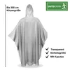 6x Einweg Regenjacke & Regenponcho mit Kaputze - Einmal Produktbild-Vorschau 3