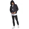 Urban Classics Zip Hoody, Farbe:black, Größe:L Produktbild-Vorschau 8
