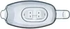 Top-down view of a white water filter pitcher lid with a transparent outer casing. Produktbild-Vorschau