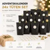Adventní kalendář model 1 – 24 černých sáčků, samolepky a Náhled obrázku produktu 8