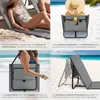 tectake® 2er Set Strandmatte Mina inkl. Aufbewahrungstasche Produktbild-Vorschau 4