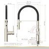 Lenz Küchenarmatur NALU Nickel – Flexible Pendelbrause, 2 Produktbild-Vorschau 6