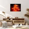 Bild auf Leinwand - Leinwandbild - Frau Flammen Produktbild-Vorschau 7