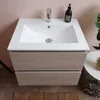 Mobile bagno con cassetti e lavabo ceramico + luce a led 60 Anteprima dell’immagine prodotto 5