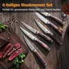 Set di coltelli da bistecca PAUDIN S3 – 6 pezzi – Affilati Anteprima dell’immagine prodotto 2