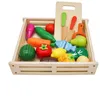 Kinder Küchenspielzeug – Holzset mit Obst und Gemüse zum Produktbild-Vorschau 1