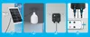 Aigostar Solar-Hängelampe Außenbereich 70W, 11 m Kabel, mit Produktbild-Vorschau 3