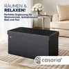 CASARIA® Cassapanca Contenitore con Coperchio Pieghevole  Anteprima dell’immagine prodotto 2