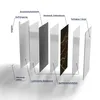 DEQORI Glasbild Echtglas 3x50x100 cm 'Goldenes Linien Produktbild-Vorschau 7