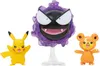 Pokémon Pikachu Gastly Teddiursa 5-8 cm Voir les images du produit 2